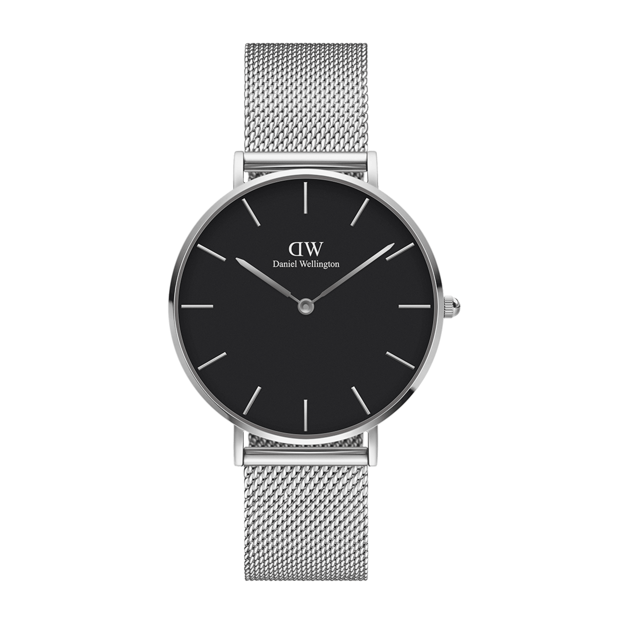 Petite Sterling Black Silver
