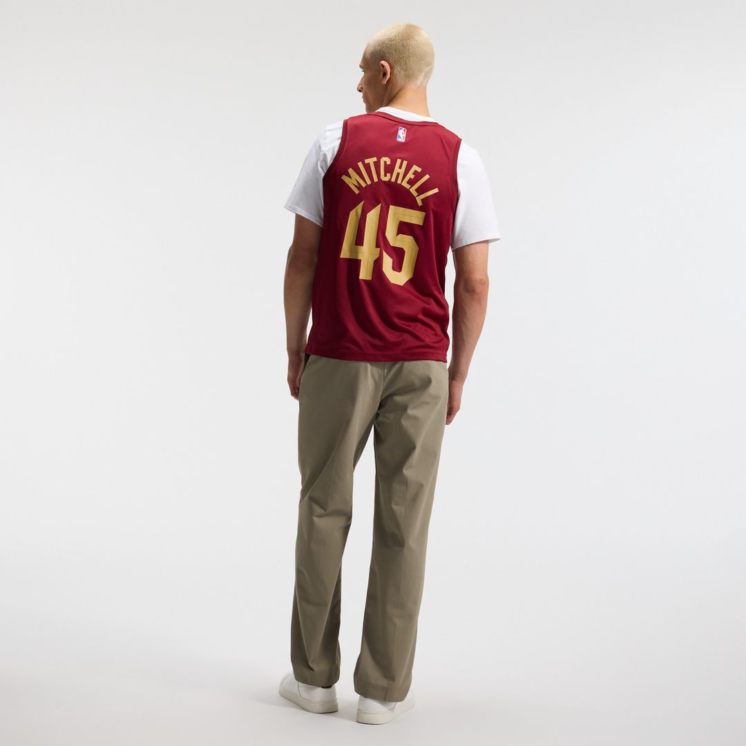 Donovan Mitchell Cleveland Cavaliers Fanatics Fast Break Replica Jersey - Icon Edition - Wine