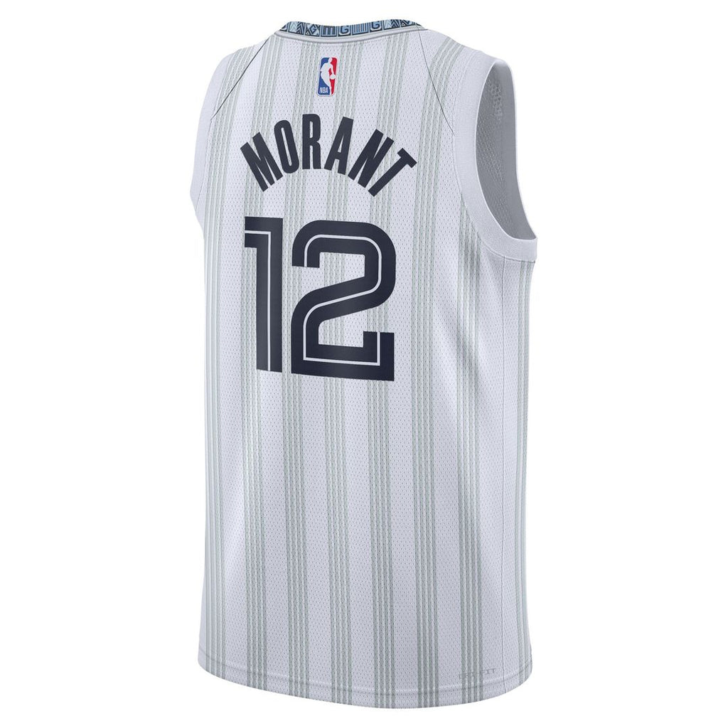 Ja Morant Memphis Grizzlies Nike Unisex 2025/26 Swingman Jersey - White - City Edition