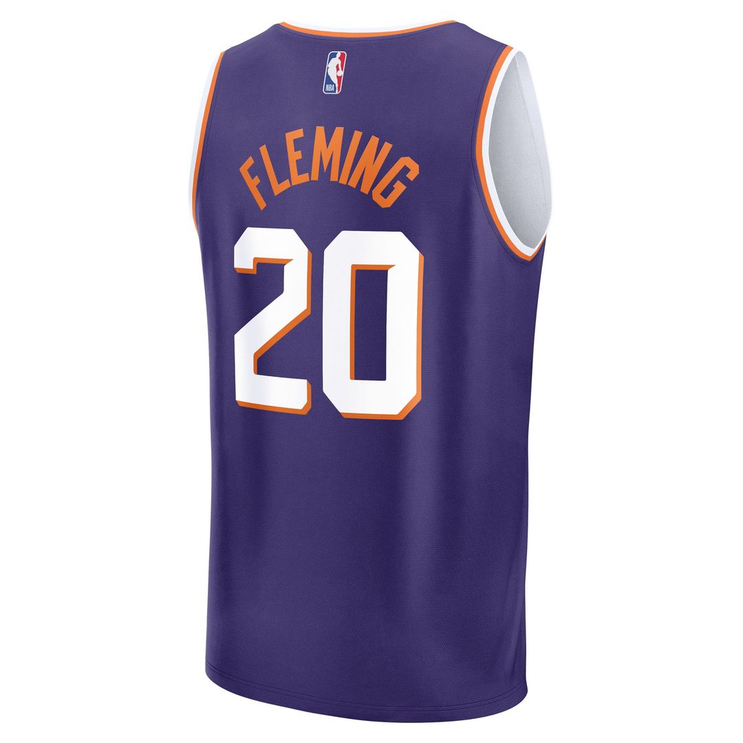 Rasheer Fleming Phoenix Suns Fanatics Fast Break Replica Jersey - Purple - Icon Edition