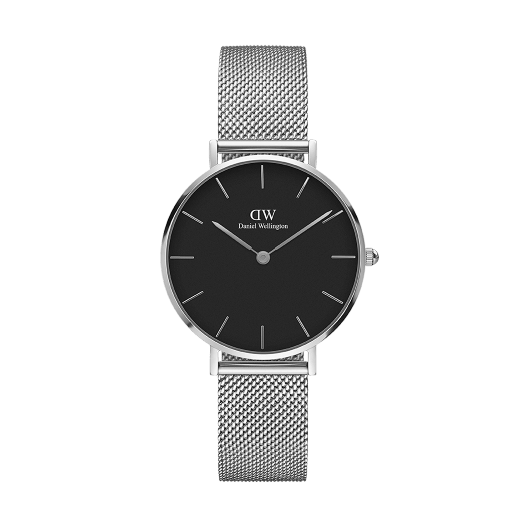 Petite Sterling Black Silver