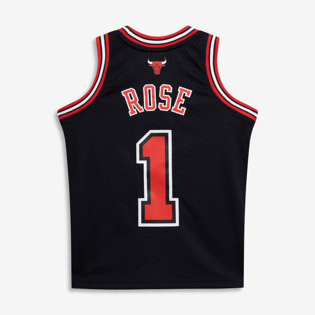 Derrick Rose Chicago Bulls Mitchell & Ness Youth 2008/09 Hardwood Classics Swingman Jersey - Red