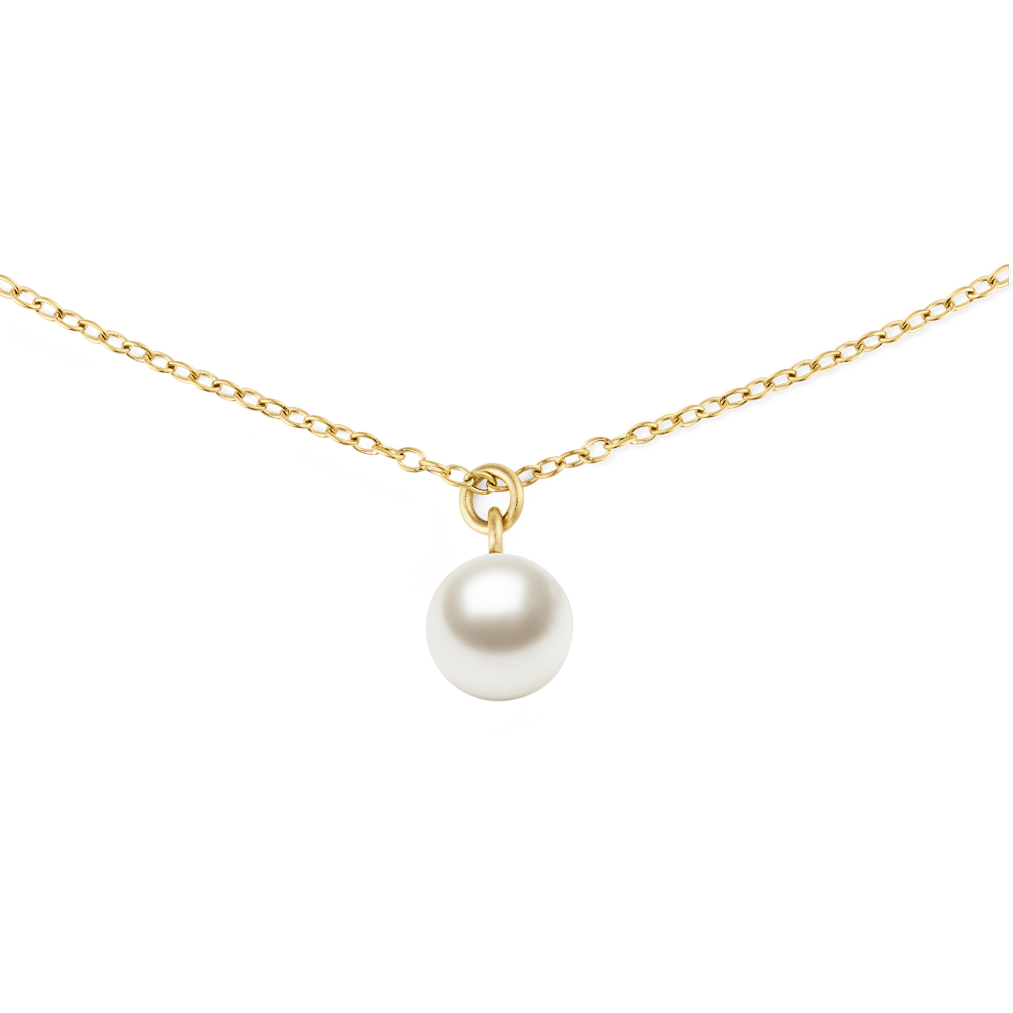Pearl Necklace Gold