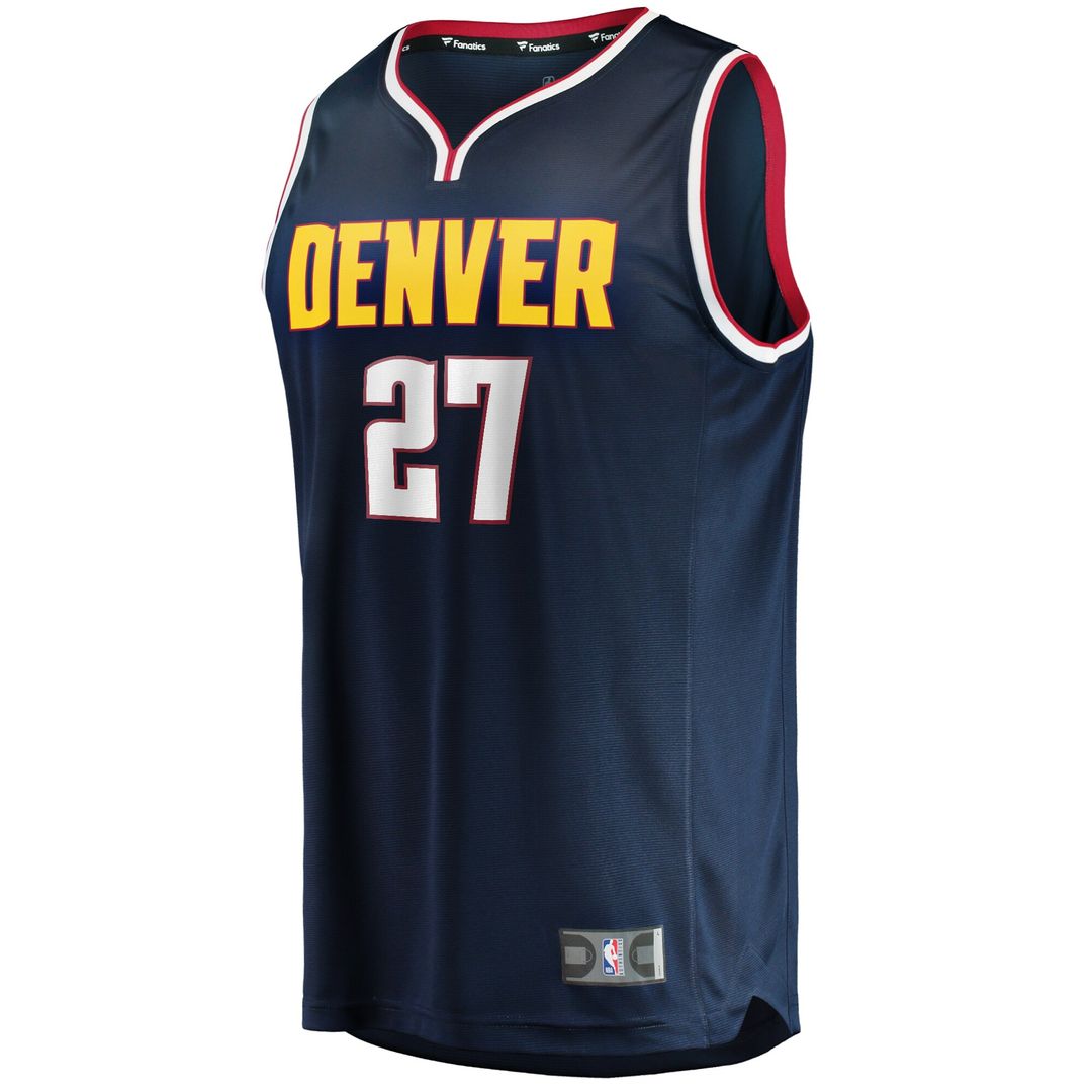 Jamal Murray Denver Nuggets Fanatics Youth Fast Break Player Jersey - Icon Edition - Navy