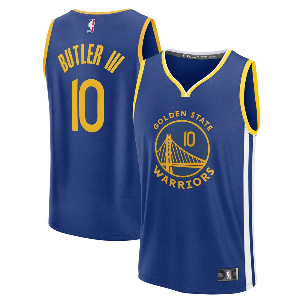 Jimmy Butler III Golden State Warriors Fanatics Youth Fast Break Replica Player Jersey  - Icon Edition – Royal