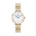 Petite Roman Numerals 5-Link Gold