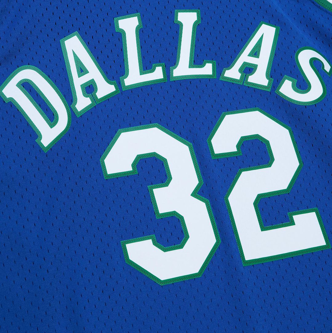 Jamal Mashburn Dallas Mavericks Mitchell & Ness 1993/94 Hardwood Classics Swingman Jersey - Blue