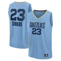 Cedric Coward Memphis Grizzlies Fanatics Fast Break Replica Player Jersey - Statement Edition - Light Blue