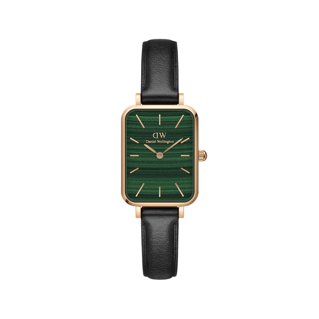 Quadro Pressed Sheffield Green Rose Gold
