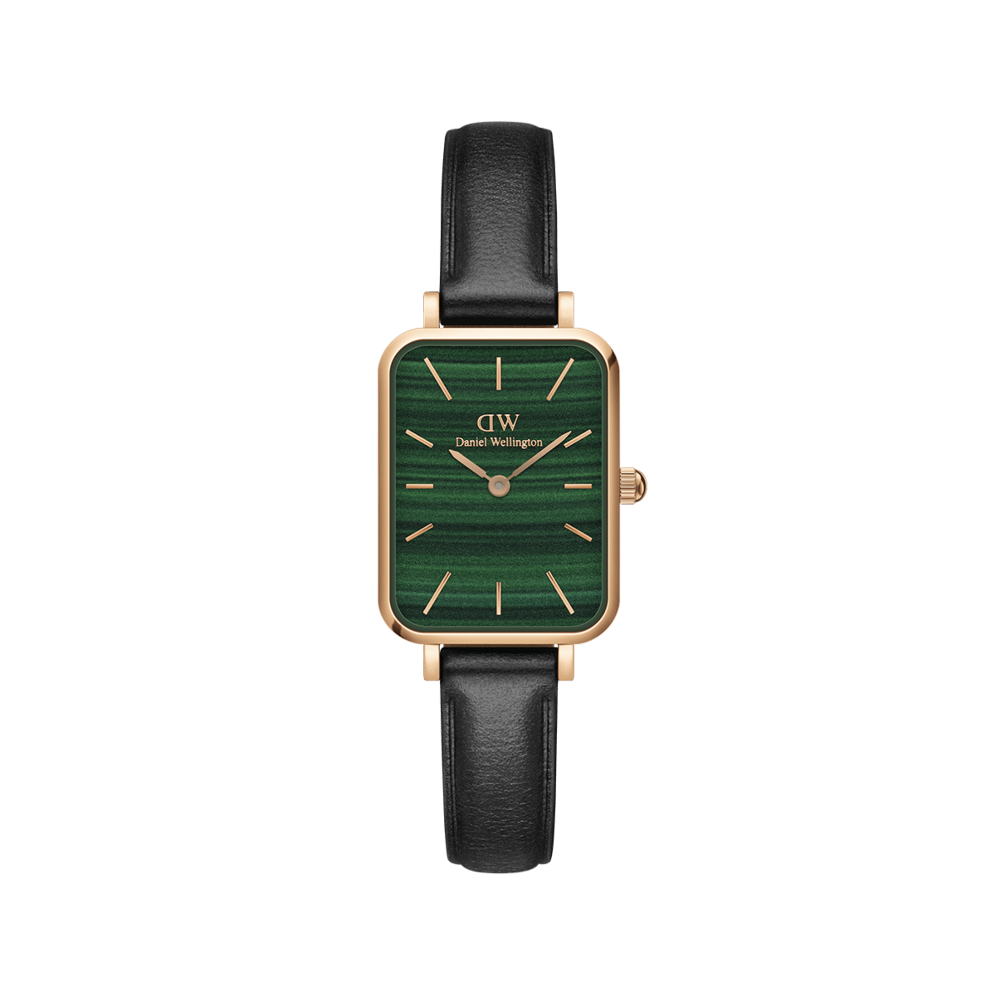 Quadro Pressed Sheffield Green Rose Gold