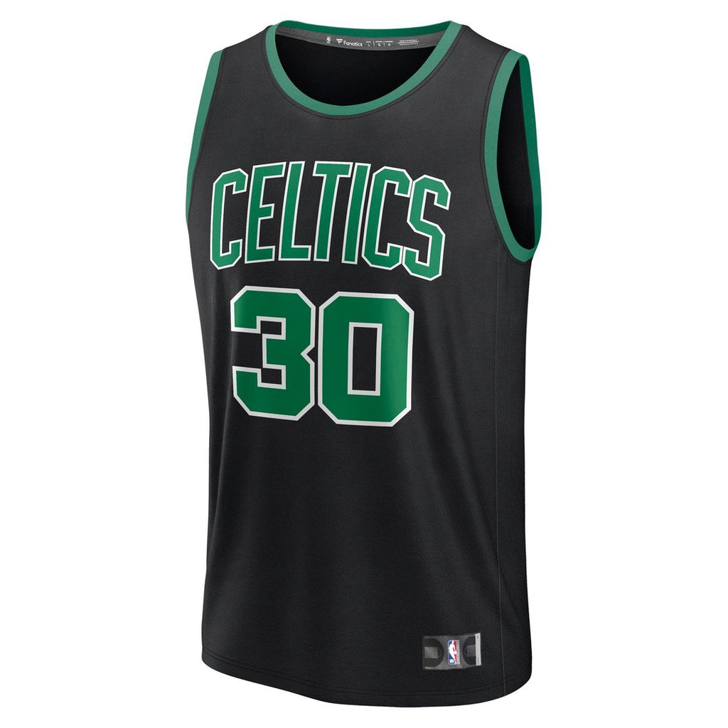 Sam Hauser Boston Celtics Fanatics Fast Break Replica Player Jersey - Statement Edition - Black