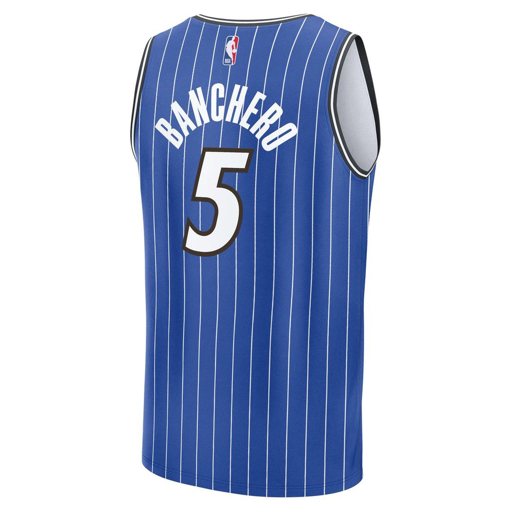 Paolo Banchero Orlando Magic Fanatics Youth Fast Break Replica Player Jersey - Icon Edition - Blue