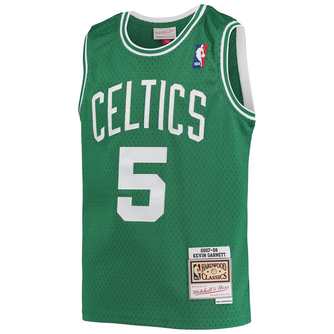 Kevin Garnett Boston Celtics Mitchell & Ness Youth 2007/08 Hardwood Classics Swingman Jersey - Kelly Green