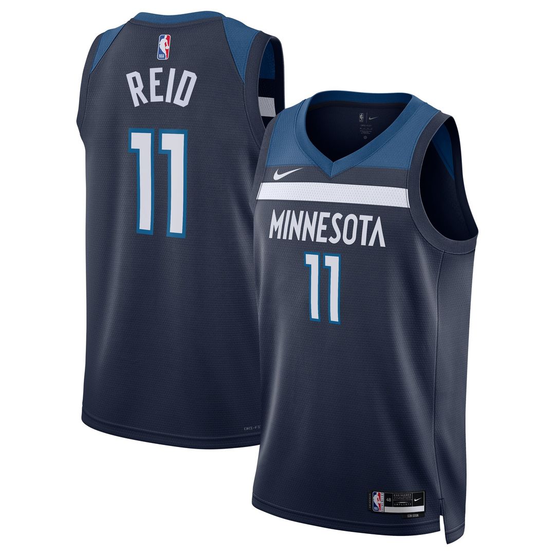Naz Reid Minnesota Timberwolves Nike Unisex Swingman Jersey - Icon Edition - Navy
