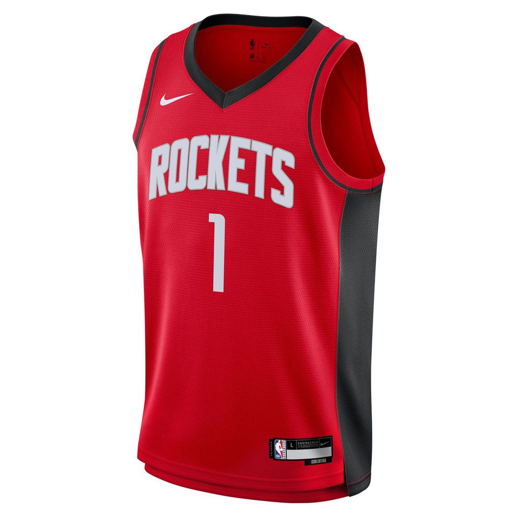 Amen Thompson Houston Rockets Nike Youth Swingman Jersey - Icon Edition - Red