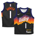 Devin Booker Phoenix Suns Nike Infant 2025/26 City Edition Swingman Jersey - Black