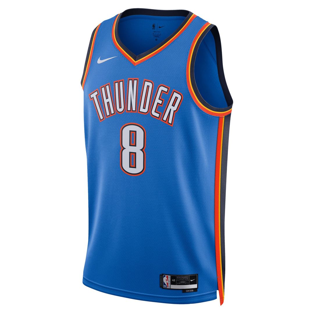 Jalen Williams Oklahoma City Thunder Nike Unisex Swingman Jersey - Icon Edition - Blue