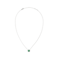 Audrey Necklace Jade Silver