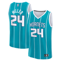 Brandon Miller Charlotte Hornets Fanatics Youth Fast Break Replica Jersey - Teal - Icon Edition