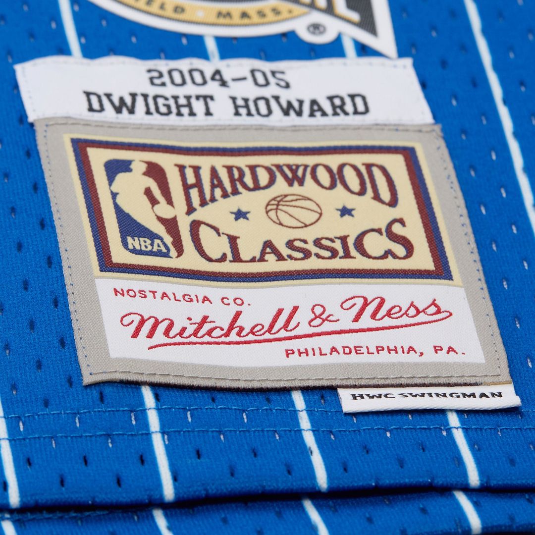 Dwight Howard Orlando Magic 2004/05 Hardwood Classics Hall of Fame Swingman Jersey - Blue