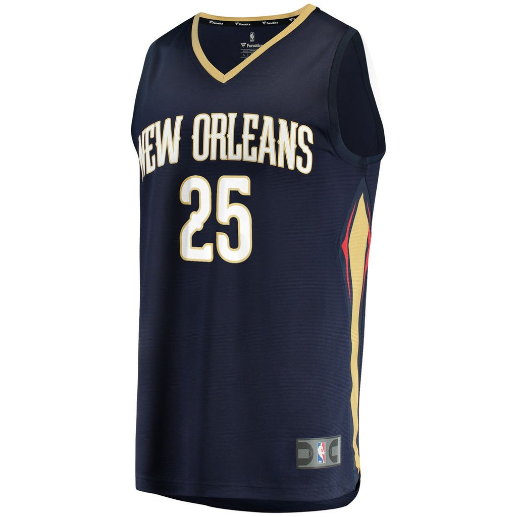 Trey Murphy III New Orleans Pelicans Fanatics Fast Break Replica Jersey - Icon Edition - Navy
