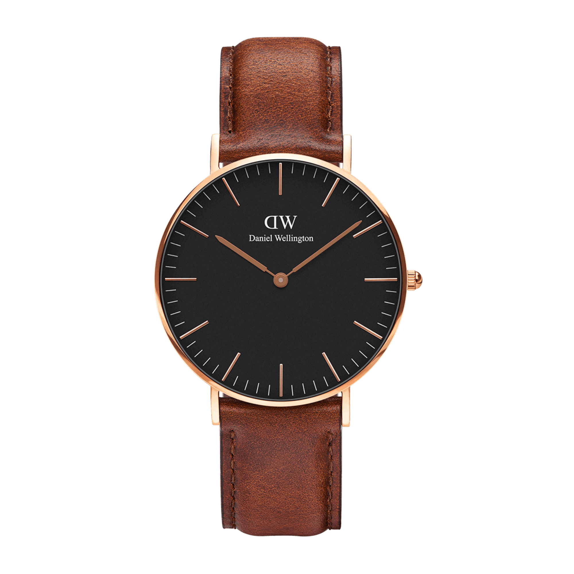 Classic St Mawes Black Rose Gold
