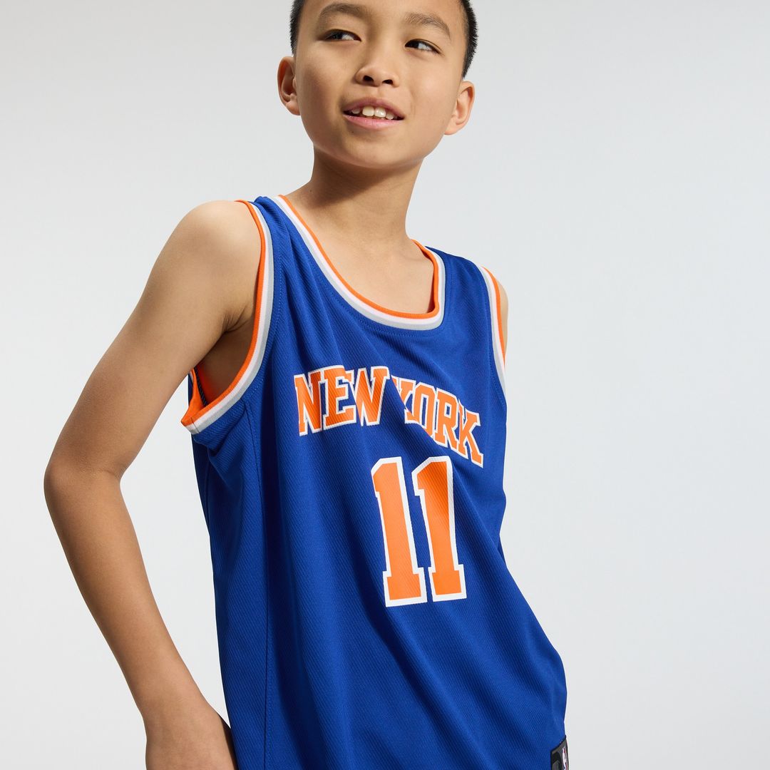 Jalen Brunson New York Knicks Fanatics Youth Fast Break Replica Player Jersey - Icon Edition - Blue