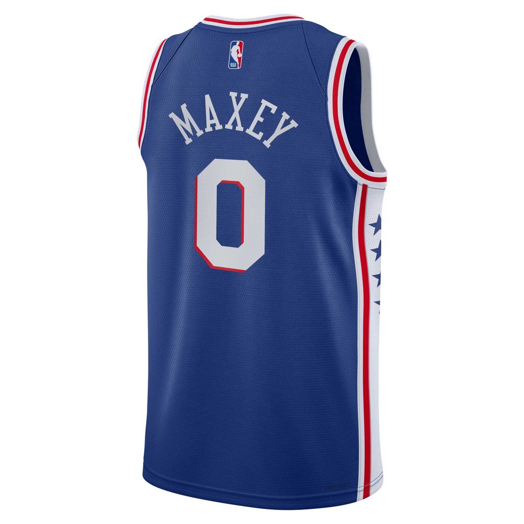 Tyrese Maxey Philadelphia 76ers Nike Youth Swingman Jersey - Icon Edition - Royal