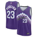 Lauri Markkanen Utah Jazz Fanatics Youth Fast Break Replica Jersey - Icon Edition - Purple