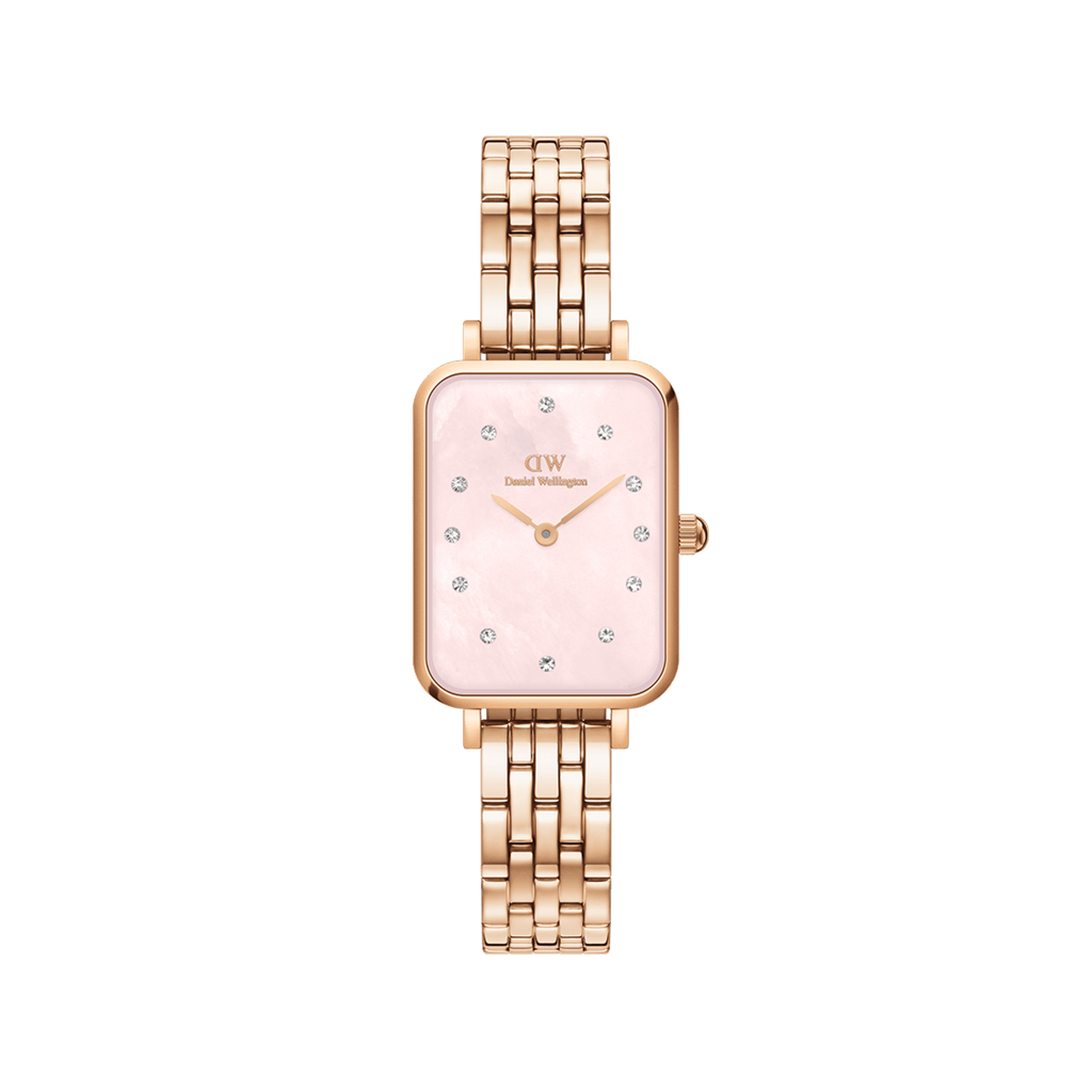 Quadro Lumine 5 Link Melrose Pink MoP Rose Gold