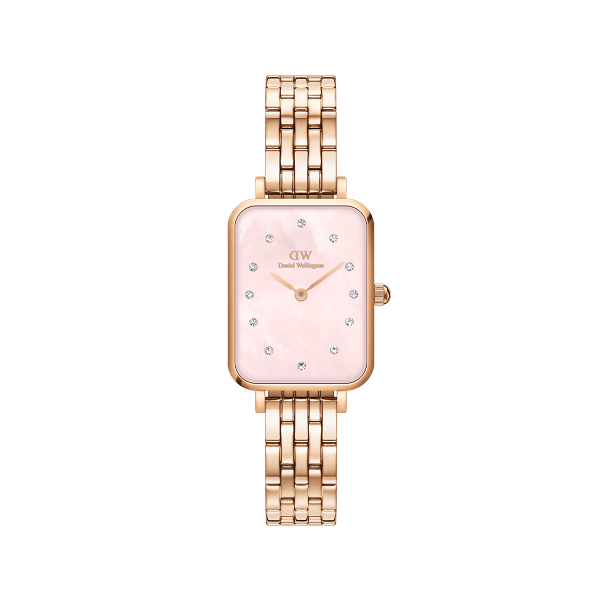 Quadro Lumine 5 Link Melrose Pink MoP Rose Gold