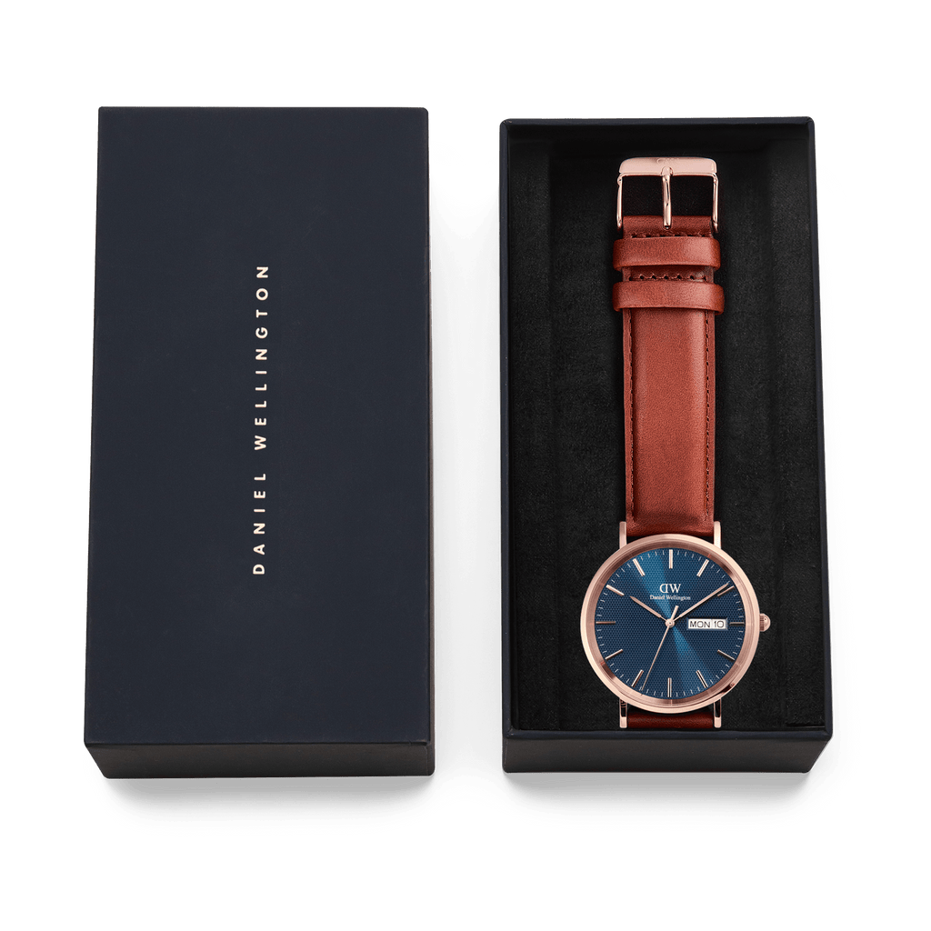 Classic Day Display St Mawes Rose Gold Arctic