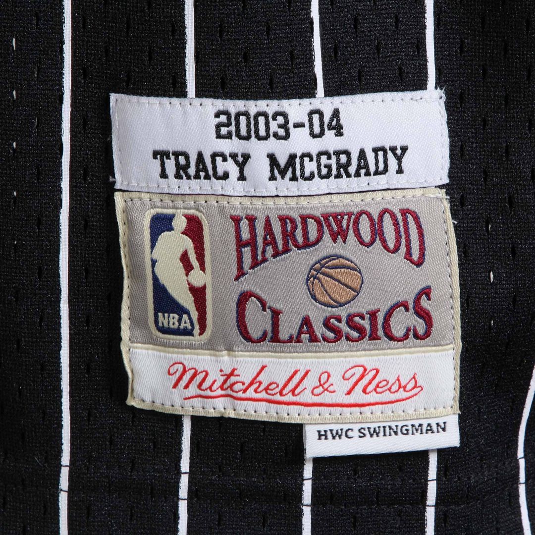 Tracy McGrady Orlando Magic Mitchell & Ness Hardwood Classics Swingman Jersey - Black
