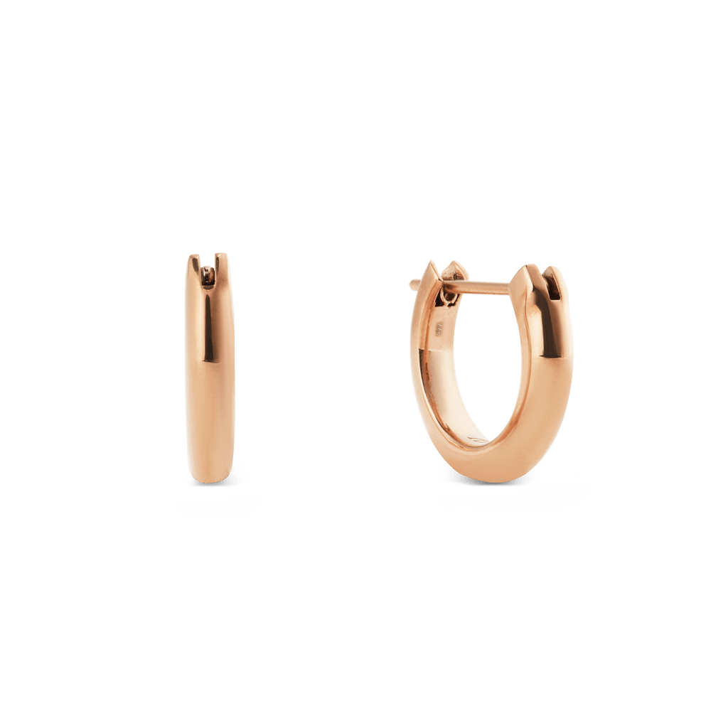 Arch Earring Rose Gold 9mm