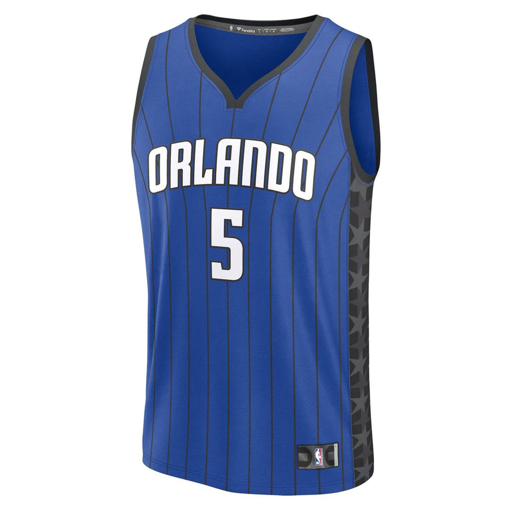 Paolo Banchero Orlando Magic Fanatics Youth Fast Break Replica Player Jersey - Statement Edition - Blue