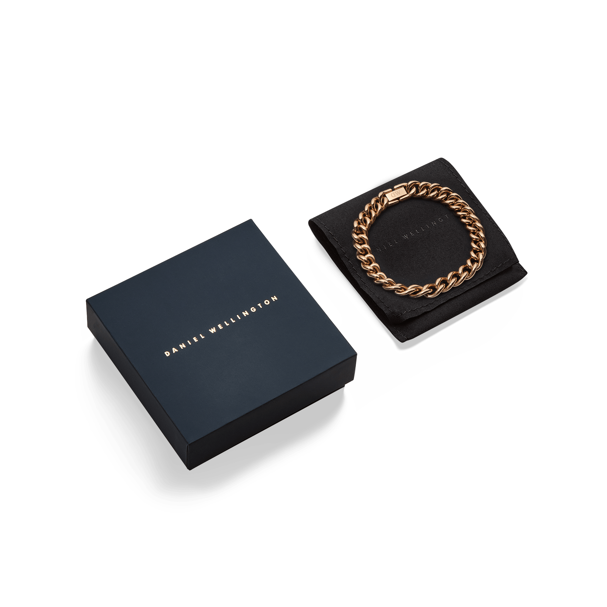Chunky Chain Bracelet Rose Gold