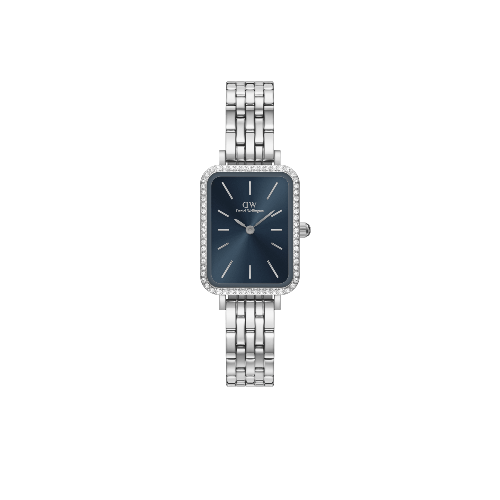 Quadro Lumine Bezel 5-Link Arctic Silver