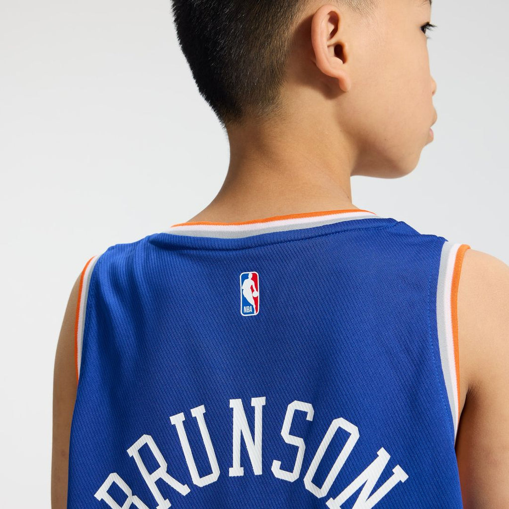 Jalen Brunson New York Knicks Fanatics Youth Fast Break Replica Player Jersey - Icon Edition - Blue