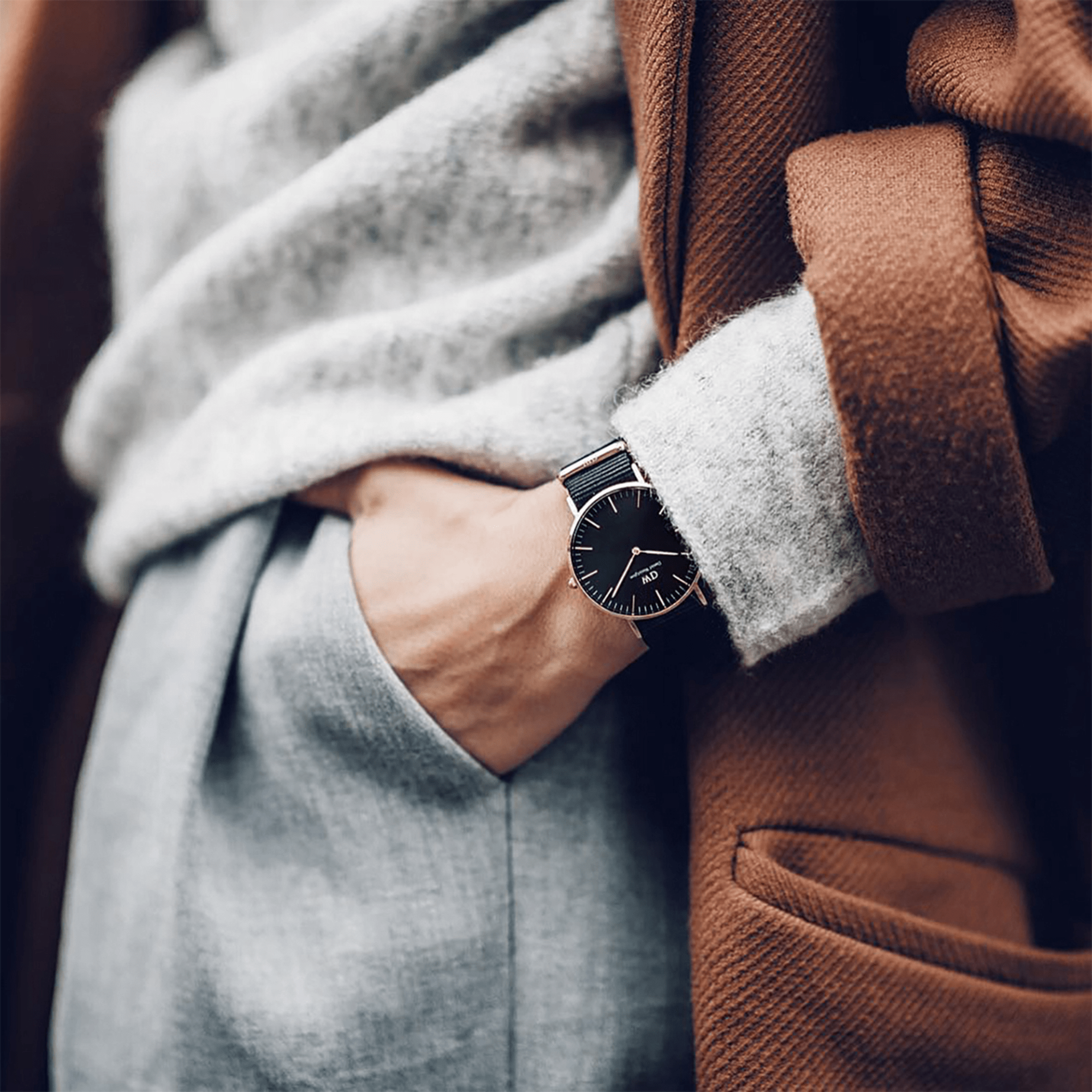 Classic Cornwall Black Rose Gold