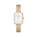 Quadro Lumine Pressed Piano White MoP Gold