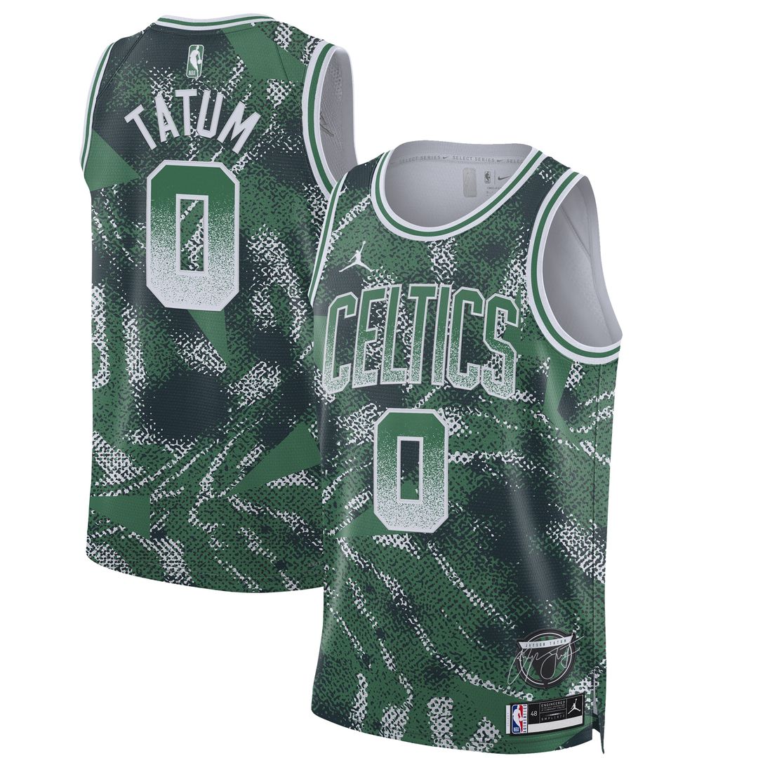 Jayson Tatum Boston Celtics Nike Unisex 2025 Select Series Swingman Player Jersey - Green