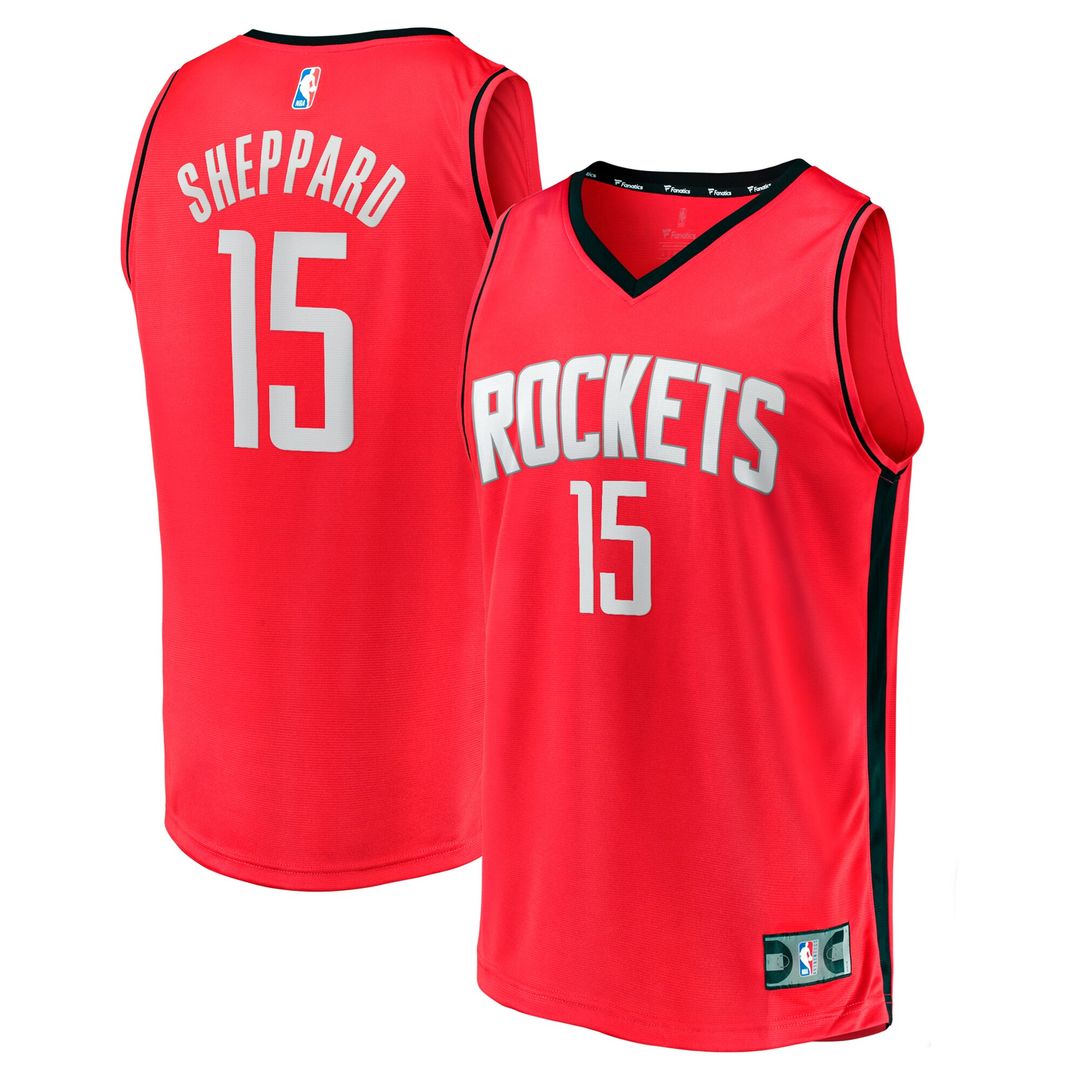 Reed Sheppard Houston Rockets Fanatics 2024 NBA Draft Fast Break Player Jersey - Icon Edition - Red