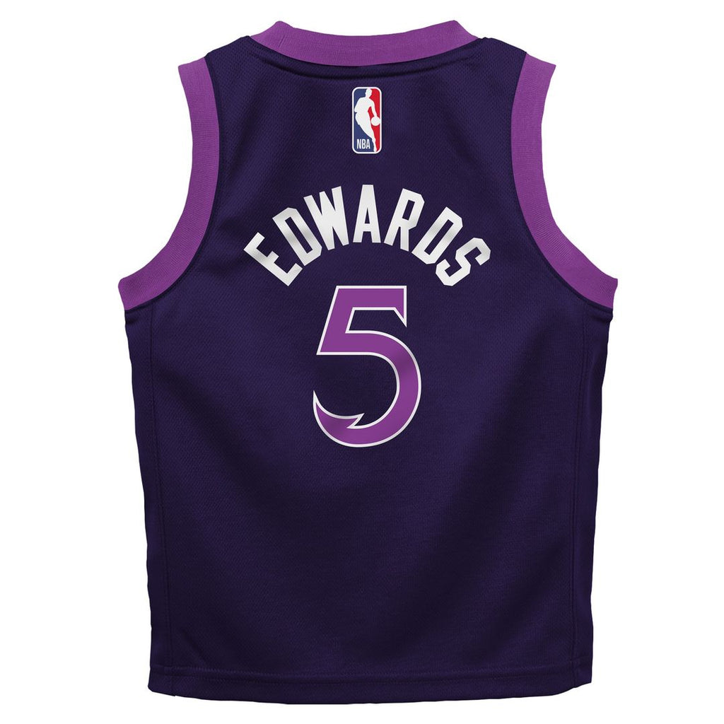 Anthony Edwards Minnesota Timberwolves Nike Infant 2025/26 City Edition Swingman Jersey - Purple