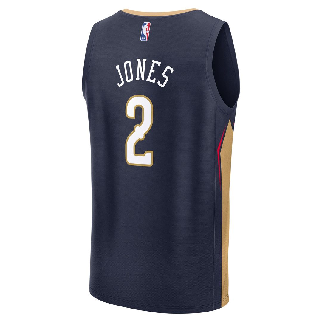 Herbert Jones New Orleans Pelicans Fanatics Fast Break Replica Player Jersey - Icon Edition - Navy