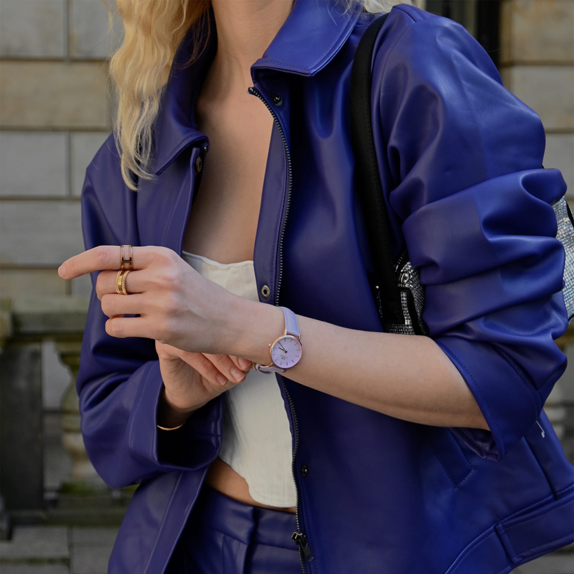 Petite Lavender Rose Gold