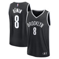 Egor Dëmin Brooklyn Nets Fanatics Fast Break Replica Jersey - Black - Icon Edition
