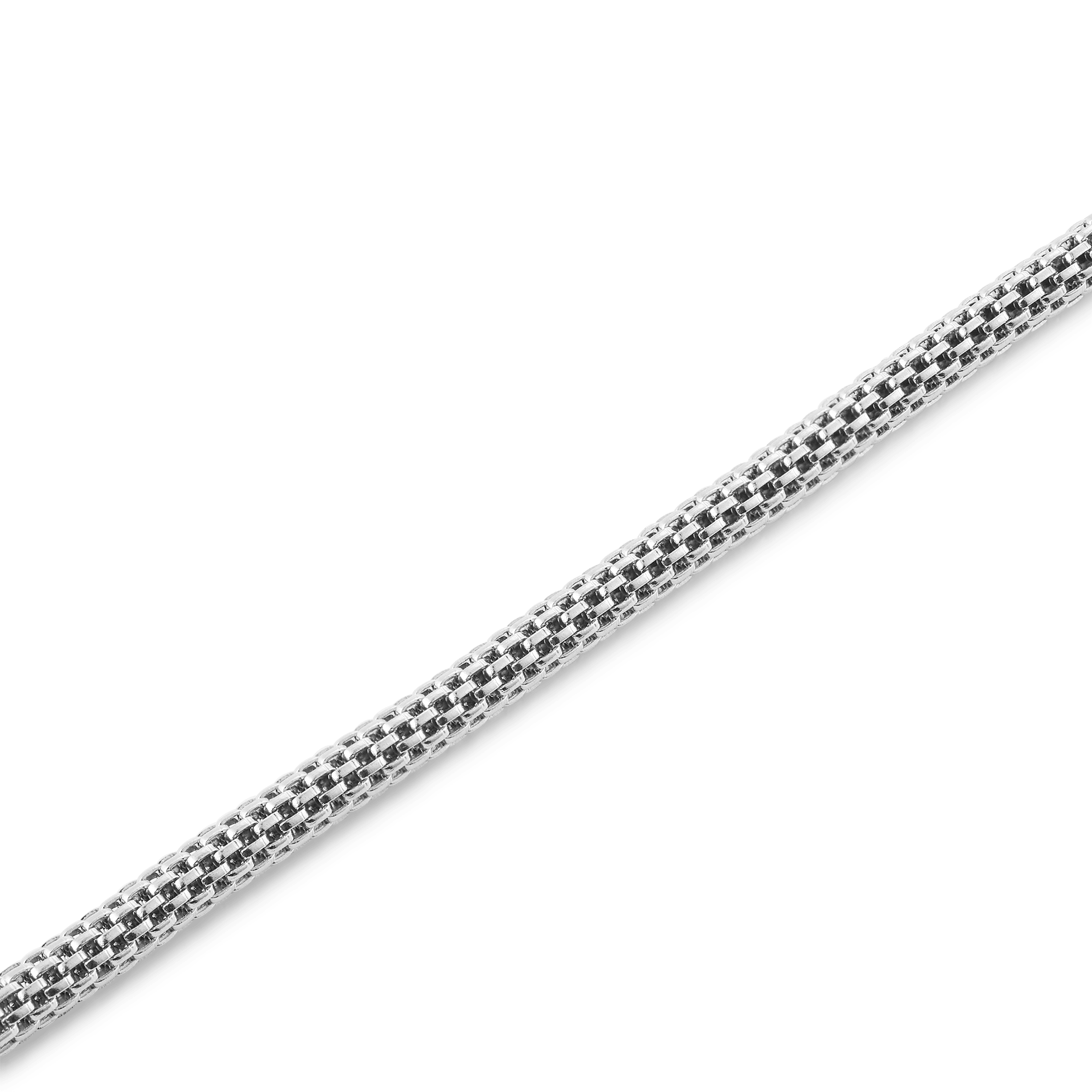 Tide Mesh Bracelet Sterling 2.8