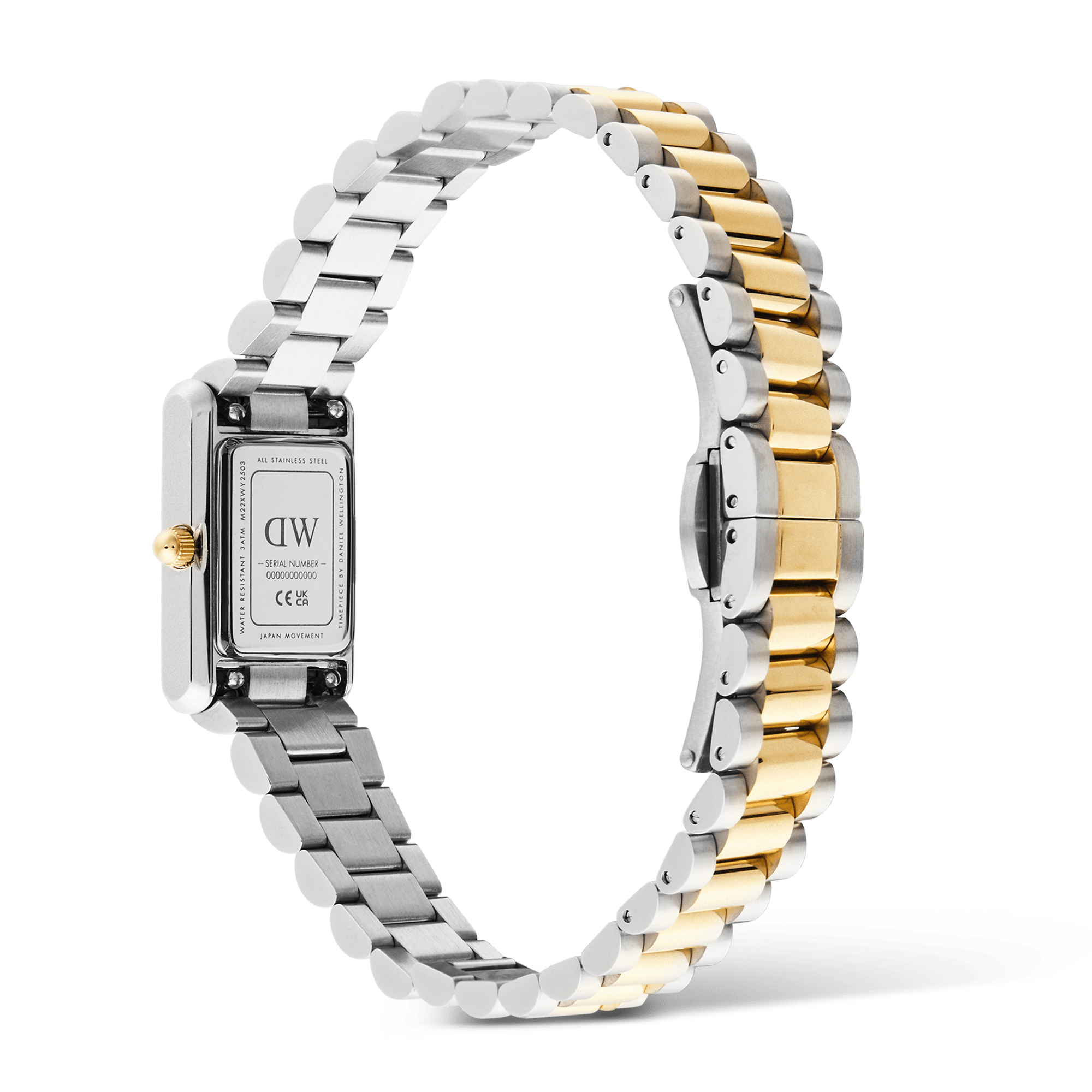 Bound Mini 3-Link Two Tone Gold