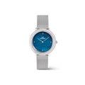 Crystalline Bezel Sterling Blue