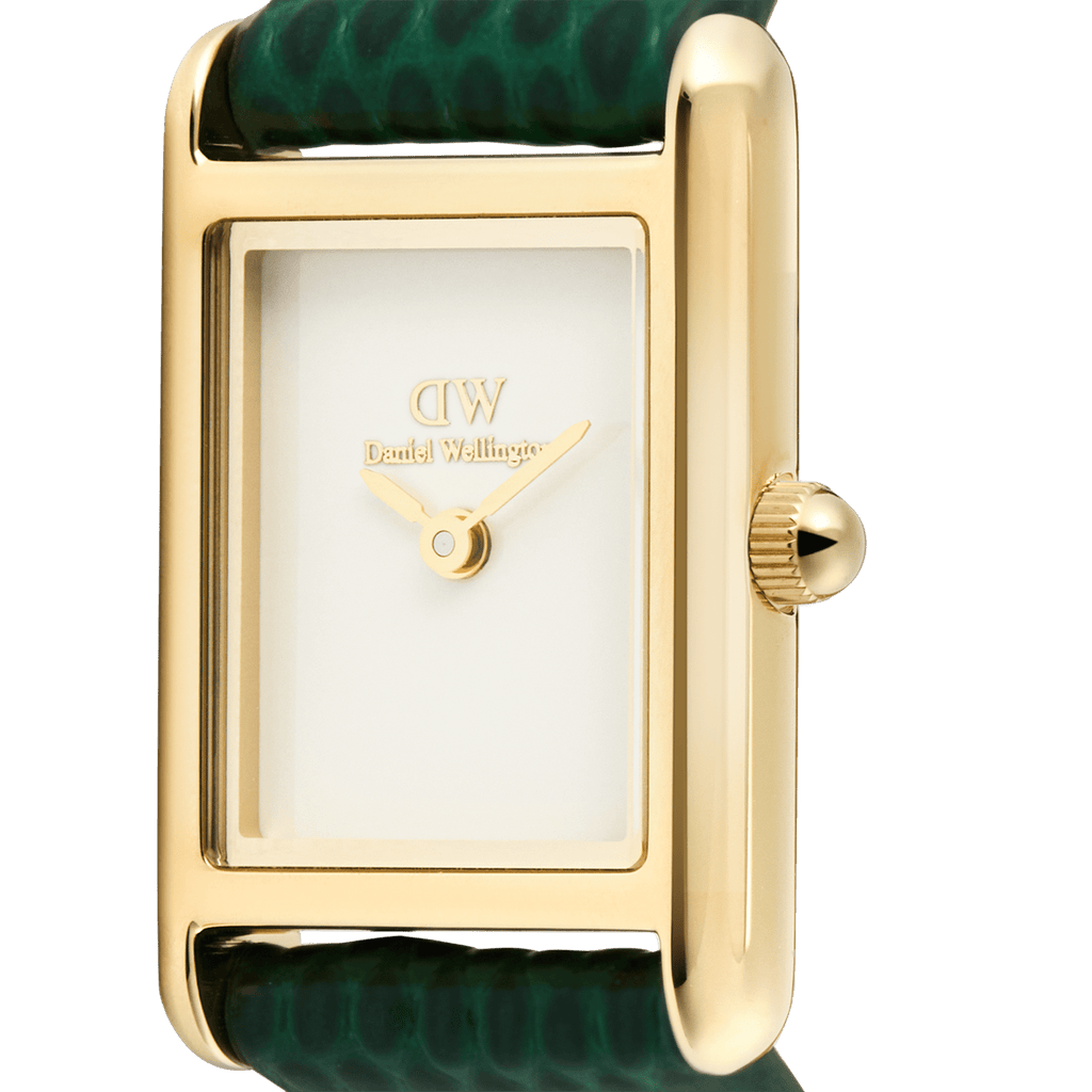 Bound Mini Green Lizard Gold